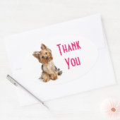 Vielen Dank Yorkshire Terrier Puppy Dog Stickers (Umschlag)