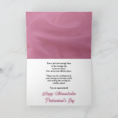 Vielen Dank zum Tag des Verwaltungspersonals Dankeskarte (Innenseite)