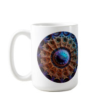 Vieles manipuliertes Mandelbrot-Fraktal