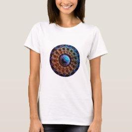 Vieles manipuliertes Mandelbrot-Fraktal T-Shirt