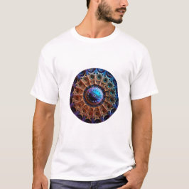 Vieles manipuliertes Mandelbrot-Fraktal T-Shirt