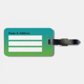 Vielfaches Gepäckstück Gepäckanhänger (Rückseite horizontal)