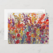 Vielfalt der Blume Postkarte (Vorne/Hinten)
