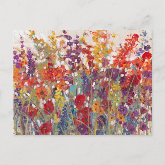 Vielfalt der Blume Postkarte (Vorderseite)