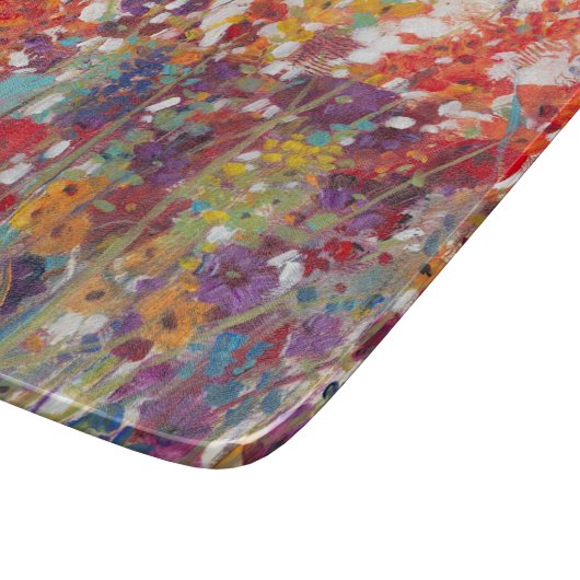 Vielfalt der Blume Schneidebrett (Ecke)