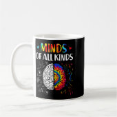 Vielfalt der Gedanken Neurodiversität Autismus-Bew Kaffeetasse (Links)