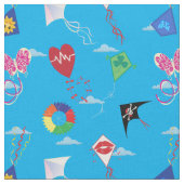 Vielfalt der Kites Stoff (Nahaufnahme)