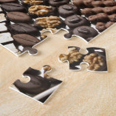 Vielfalt der Schokoladenschokolade Puzzle (Seite)