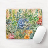 Vielfalt der Sukkulente Mousepad (Mit Mouse)