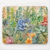 Vielfalt der Sukkulente Mousepad (Vorne)