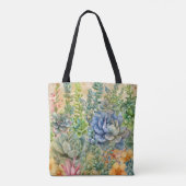 Vielfalt der Sukkulente Tasche (Rückseite)