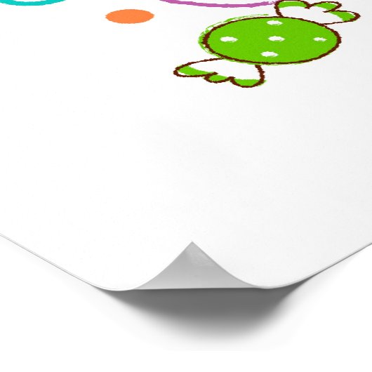 Vielfalt der Süßspeisen Poster (Ecke)