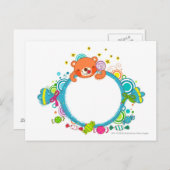 Vielfalt der Süßspeisen Postkarte (Vorne/Hinten)