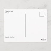 Vielfalt der Tulipen Postkarte (Rückseite)