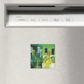 Vielfalt der Weinflaschen Magnet (In Situ (Geschirrspüler))