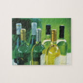 Vielfalt der Weinflaschen Puzzle (Horizontal)