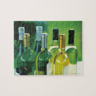Vielfalt der Weinflaschen Puzzle