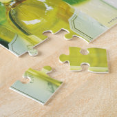 Vielfalt der Weinflaschen Puzzle (Seite)