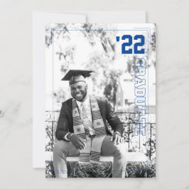 Vielfalt Sport Thema | 2 Foto Graduation Party Einladung