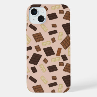 Vielfalt von Schokoladenriegel-Design iPhone 15 Plus Hülle