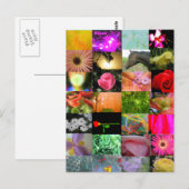 Vielfaltcollage Postkarte (Vorne/Hinten)