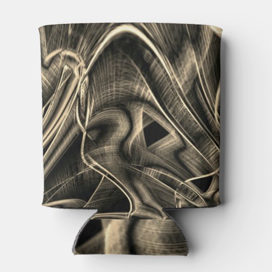 Vielfältig aussehend wie gebrannter Kiefer mit Gro Dosenkühler (Rückseite)