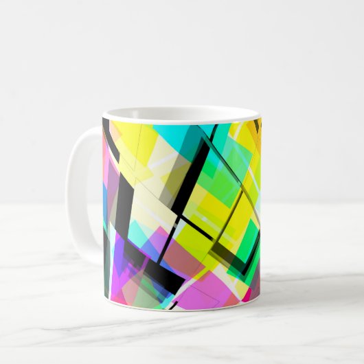 Vielfältig Kaffeetasse (Vorderseite Links)