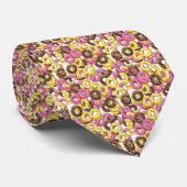 Vielfältige Donuts Krawatte (Gerollt)
