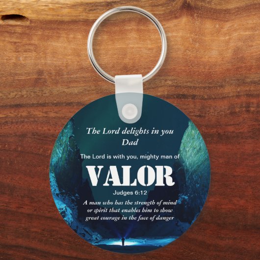 VIELFÄLTIGER VALOR | CHRISTLICH SCHLÜSSELANHÄNGER (Vorderseite)