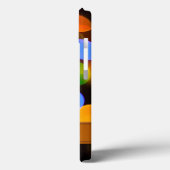 Vielfarbige Weihnachtsleuchten. Textvorlage Case-Mate iPhone Hülle (Rückseite / Links)