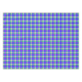 Vielfarbiger heller Nebel mit kariertem Muster Tischdecke (Vorderseite (Horizontal))