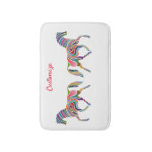 Vielfarbiger Pferdeliebhaber Thunder_Cove  Badematte (Vorderseite Vertikal)