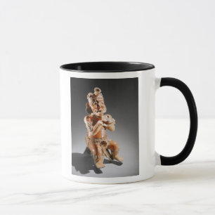 Vielfarbiges zweiteiliges Bildnisschiff, Tasse