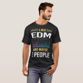 Vielleicht 3 Personen EDM T-Shirt (Vorne ganz)