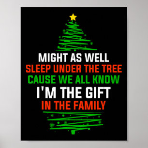 Vielleicht auch unter dem Baum schlafen, bin ich d Poster