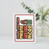 Vielleicht bedeutet Weihnachten etwas mehr Melanin (Stehend Vorderseite)