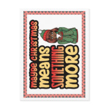 Vielleicht bedeutet Weihnachten etwas mehr Melanin