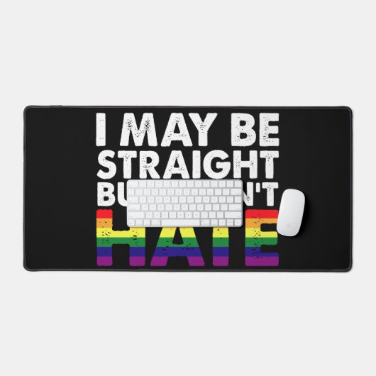 Vielleicht bin ich gerade, aber ich hasse nicht LG Schreibtischunterlage (Tastatur & Maus)