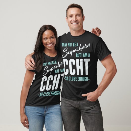 Vielleicht bin ich kein Superheld-Funny-CCHT T-Shirt (Unisex)