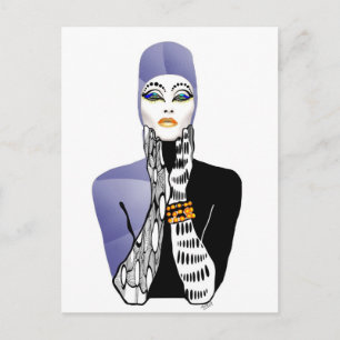 Vielleicht Diva Postkarte