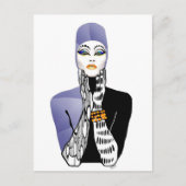 Vielleicht Diva Postkarte (Vorderseite)