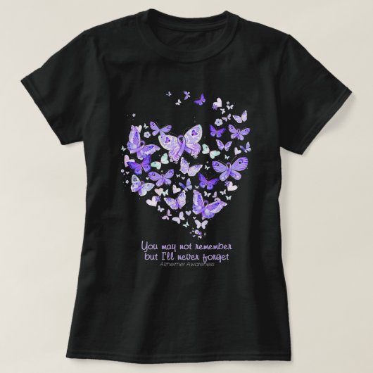 Vielleicht erinnern Sie sich nicht an Alzheimer-Sc T-Shirt (Design vorne)