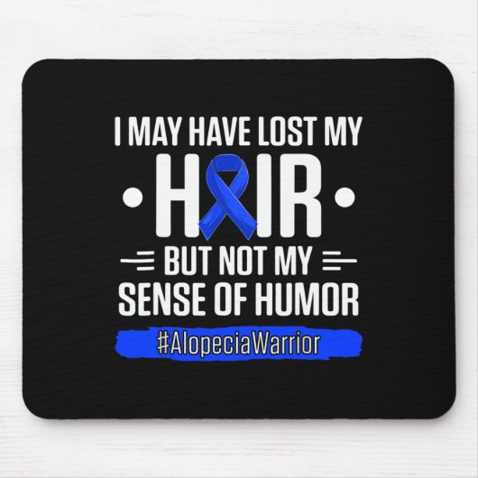 Vielleicht habe ich mein Haar verloren, aber nicht Mousepad (Vorne)