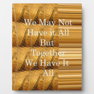 Vielleicht haben wir nicht alles Giraffe Safari Ha Fotoplatte