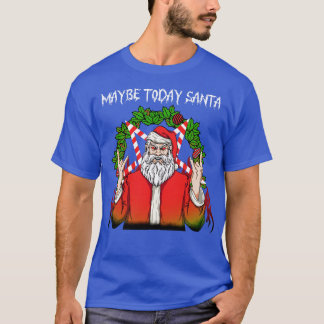 Vielleicht heute Santa Baphomet 3 T-Shirt