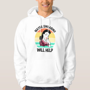 Vielleicht hilft das Schreien dem sonnigen sarkast Hoodie
