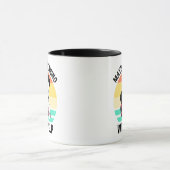 Vielleicht hilft das Schreien dem sonnigen sarkast Tasse (Zentrum)