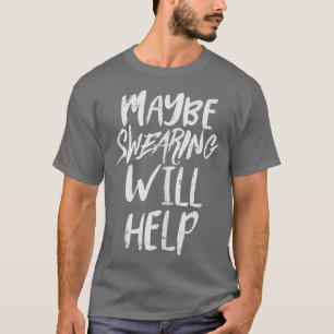Vielleicht hilft das Schwitzen, das Gymnastik zu t T-Shirt