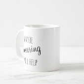 Vielleicht hilft das Schwitzen der Tasse (Vorderseite Links)