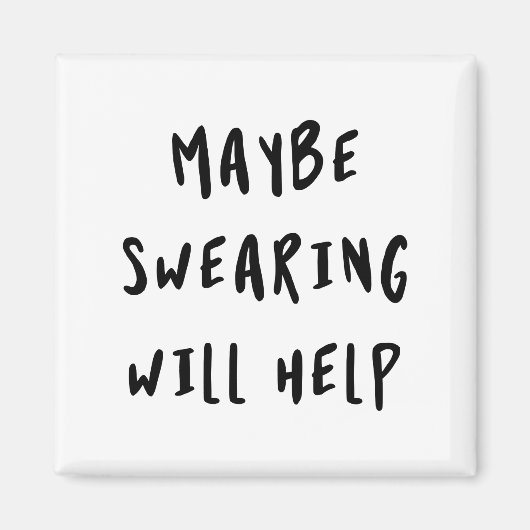 Vielleicht hilft das Schwitzen Magnet (Vorne)